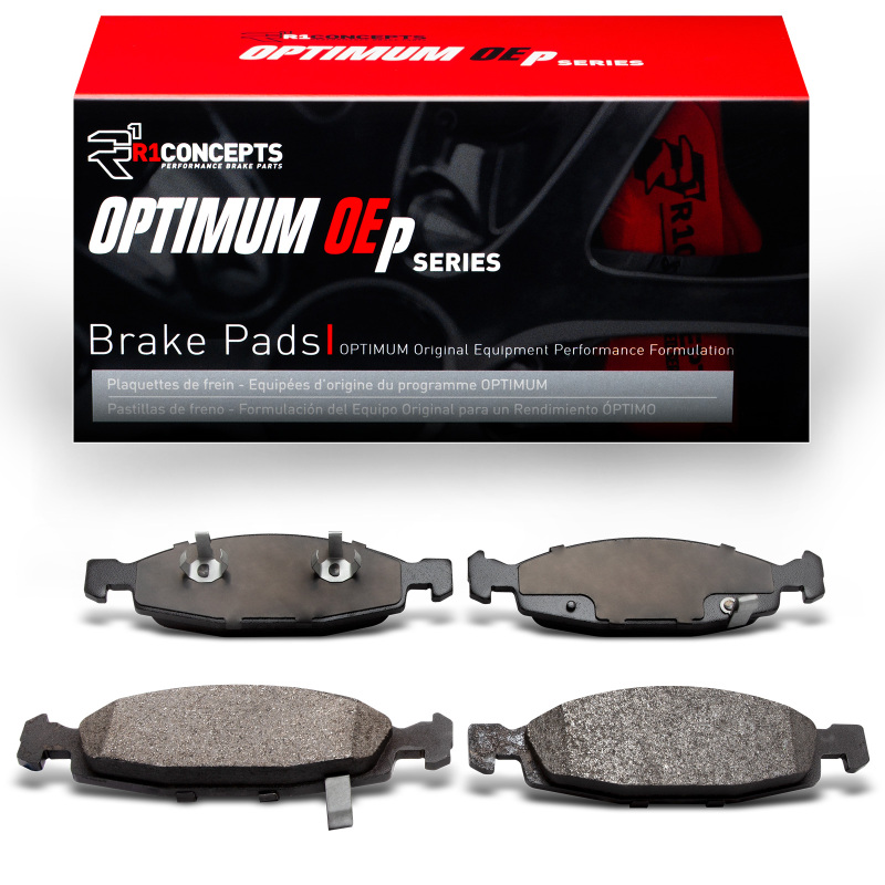 Jeep Grand Cherokee Brake Pads - Front - R1 Concepts - Optimum OE - `99-`02